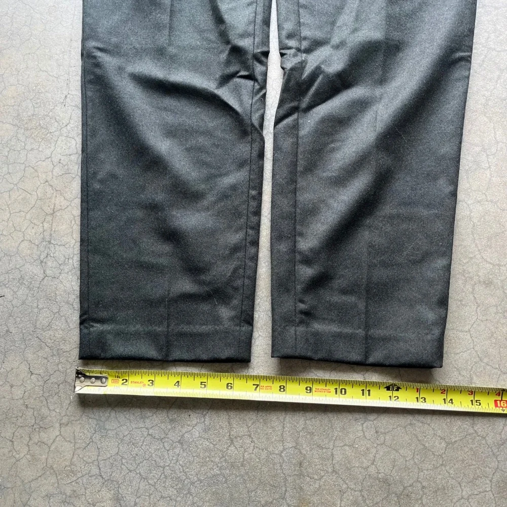 Banana Republic Vitale Barberis Canonico Flannel 120s Wool Tapered Pants 31x30